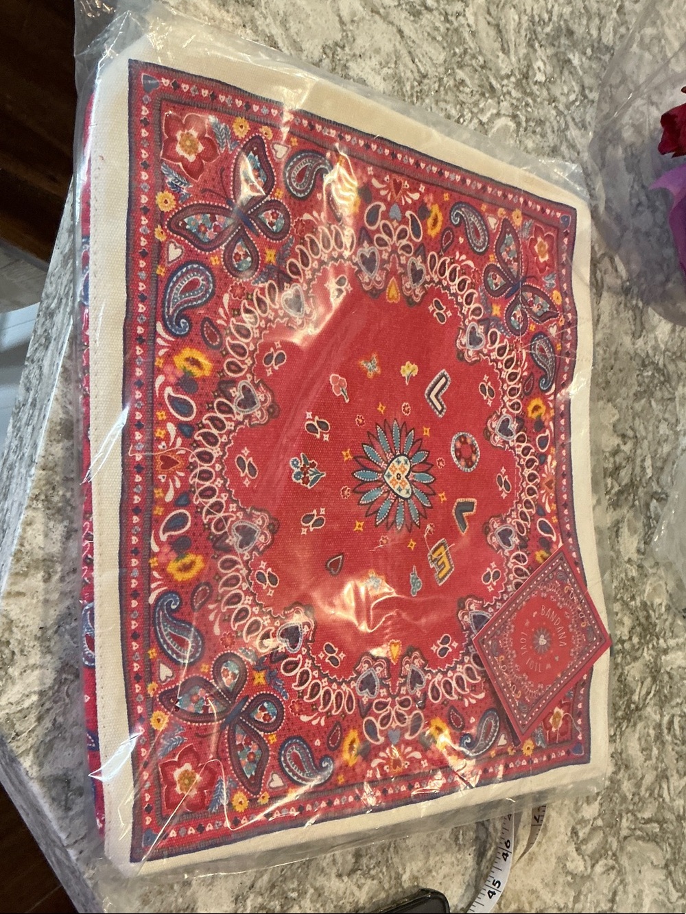Brighton NWT Bandana Love Tote